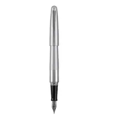 PILOT - Pluma Estilógrafo Punta M Plateado