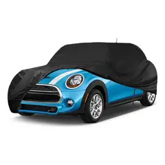 VELBROS - Pijama Carro Hatchback Forro Carpa Protector - Negro - S