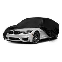 VELBROS - Pijama Carro Sedan Forro Protector Carpa Funda - Negro - XL