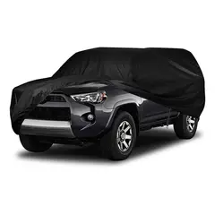 VELBROS - Pijama Camioneta Suv Forro Cobertor Protector Carpa Funda - Negro - XL