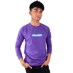 LEC LEE - Buzo Hombre Liviano Uva