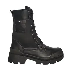 CALZADO CON ALTURA MONSERRATE - Botin en cuero para Mujer MoreLiber by Monserrate Ref Amalia Negro