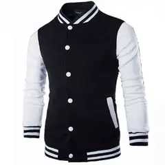 THE CLOTHING COMPANY - Chaqueta Beisbolera Hombre Algodon Perchado.