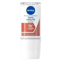 NIVEA - Desodorante Tono Natural Clinical Roll-On X 50ML