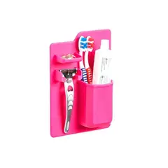 GENERICO - Organizador Y Soporte De Baño Cepillo De Dientes Silicona