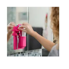 GENERICO - Organizador Y Soporte De Baño Cepillo De Dientes Silicona