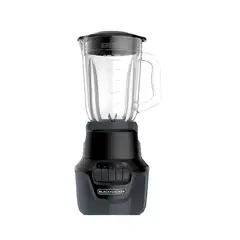 undefined - Licuadora de vidrio 1.5 litros 4 velocidades Black + Decker BL1600GL