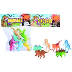 JUGUETELANDIA - DINOSAURIOS SET X 6 BOLSA
