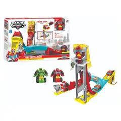 JUGUETELANDIA - PISTA MANUAL MAX ROBOT CAJA