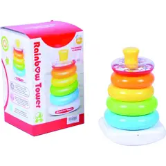 JUGUETELANDIA - JUEGO DE APILAR RAINBOW CAJA