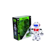 JUGUETELANDIA - ROBOT PIONEER PILAS LUZ Y SONIDO CAJA