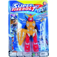 JUGUETELANDIA - Robot Firebolt Blister Escudo