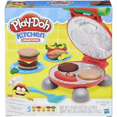 PLAY DOH - Hamburguesas a la Parrilla
