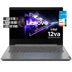 LENOVO - PORTATIL INTEL CORE I5-1235U SSD 1TB RAM 16GB LED 14 FHD GRIS