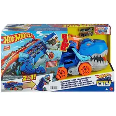 HOT WHEELS - City Súper Remolque De T-Rex Mattel