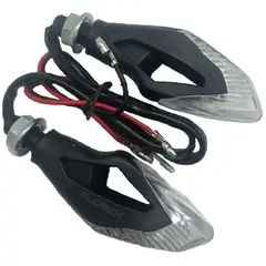 UNIVERSAL - Kit x 4 direccionales led moto conexión