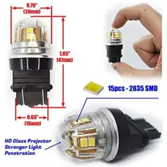UNIVERSAL - Bombillos t20 led canbus duster tracker mazda luz roja