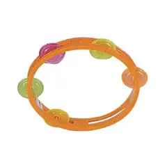 JUGUETELANDIA - Pandereta Happy de Colores Bolsa