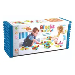 JUGUETELANDIA - JUEGO BLOQUES PARADISE 90 PIEZAS CAJA