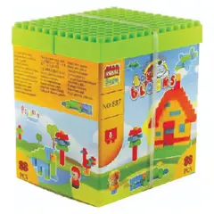 JUGUETELANDIA - JUEGO BLOQUES PARADISE 88 PIEZAS CAJA