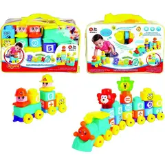 JUGUETELANDIA - Juego De Bloques Amusing 32 Piezas