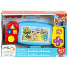 MATTEL - Fisher-Price Juguete para Bebés Videojuego Portátil Aprende