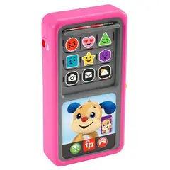 MATTEL - Fisher-Price Juguete Smartphone Deluxe de Aprendizaje Rosa