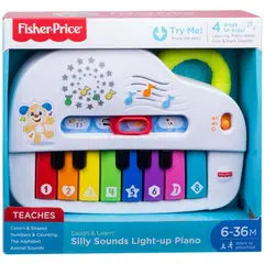 FISHER PRICE - Perrito Piano Sonidos Divertidos