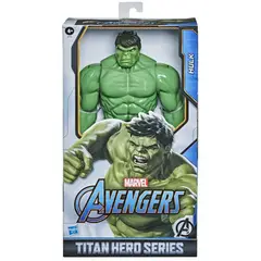 HASBRO - Avengers Titan Hero Dlx Figura de accion Hulk