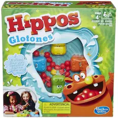 HASBRO - Juego de Mesa Hippos Glotones Clasicos de Hasbro_.