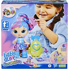 HASBRO - Muñeca Baby Alive Star Besties Stellar Skylar