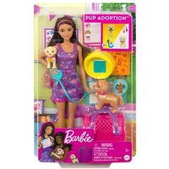 BARBIE - Set de Juego Adopta un Perrito Latina Mattel