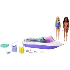 BARBIE - Muñeca Mermaid Power Bote Con Muñecas Mattel