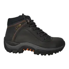 CALZADO CON ALTURA MONSERRATE - Botas en CUERO para mujer tipo outdoor marca Moreliber ref Gaia Negro