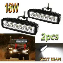 LEDMAX - 2 exploradoras led 5000lm moto/carro luz blanca fija