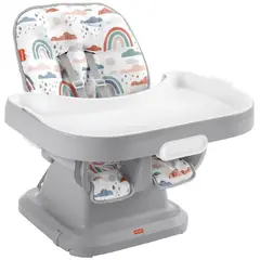 MATTEL - FISHER PRICE SILLA ALTA COMPACTA Y PORTÁTIL