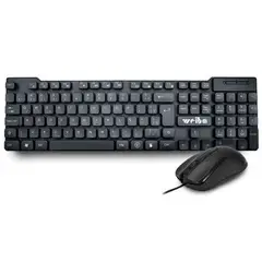 WEIBO - Combo Teclado y Mouse Alámbrico FC-535 Alambrico