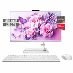 LENOVO - TODO EN UNO AIO 3 AMD RYZEN 5-7530U SSD 2TB RAM 40GB LED 24" FHD