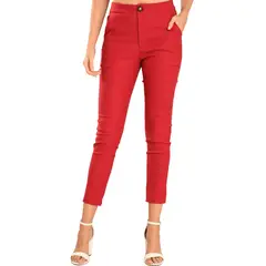 RAGGED - Pantalon Berlin Rojo Ragged.