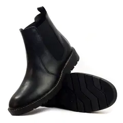 VILLABONR - Botín Cuero VSH-5007 Negro