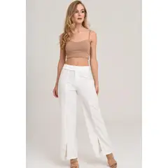 RAGGED - Pantalon Roma Blanco