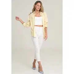 RAGGED - Pantalon Soho Blanco Ragged.