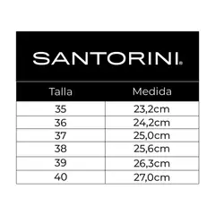 SANTORINI - BOTA MUJER VANA