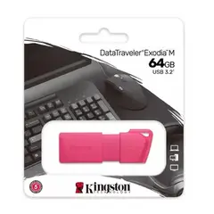 KINGSTON - Memoria Usb 64 Gb 3.2 Exodia M Pink Color Rosa