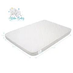 ALOHA BABY - Colchoneta para Corral Colecho de Bebe 90X60x5