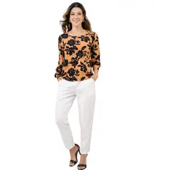 RAGGED - Pantalon Zafiro Blanco Ragged.