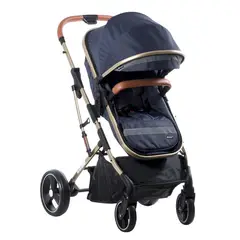 EBABY - Coche moisés SATURNO EB126 AZUL
