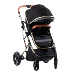 EBABY - Coche moisés SATURNO EB126 NEGRO