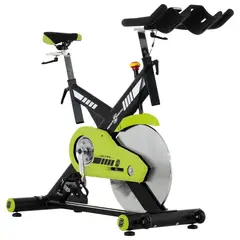 SPORT FITNESS - Bicicleta Spinning Siena 20Kg Negro Verde