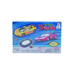 JUGUETELANDIA - Pista Carros Racing Pilas Caja